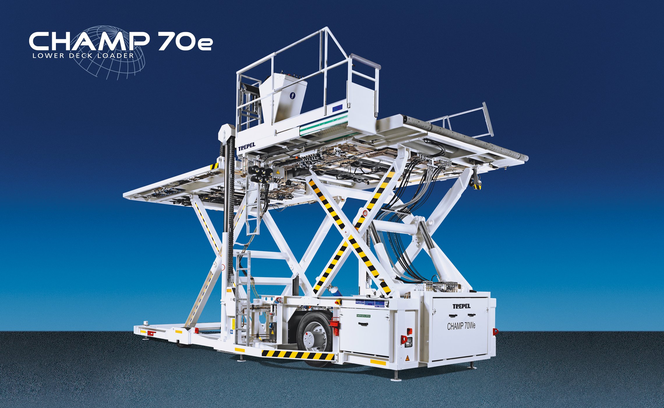 TREPEL Airport Equipment - Cargo High Loader - Champ 70e